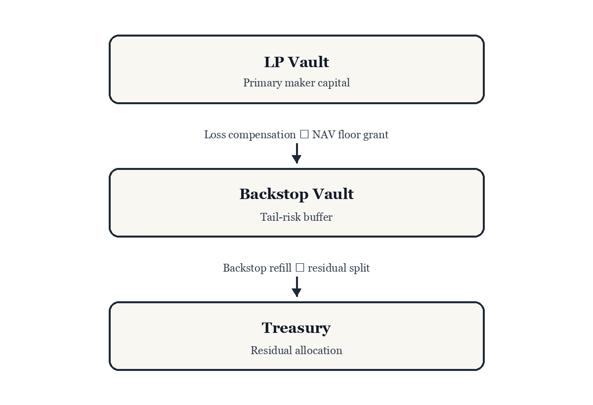Capital stack and fee waterfall